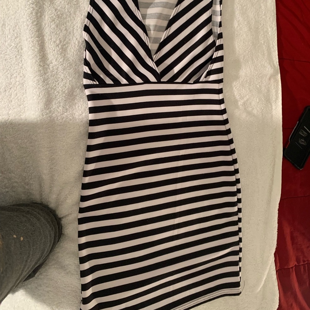 Assorted striped dresses